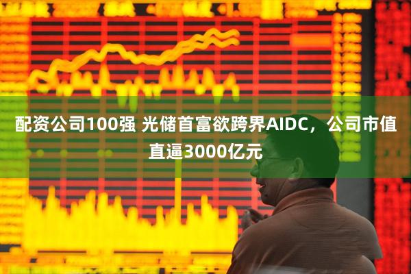 配资公司100强 光储首富欲跨界AIDC，公司市值直逼3000亿元